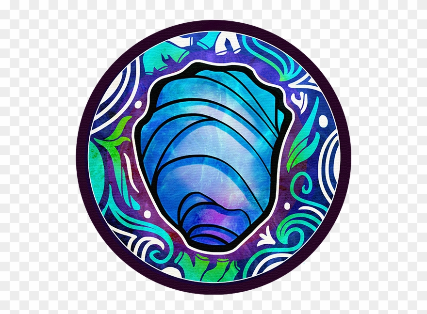 Custom Illustrations Of Shrimp, Finfish, Blue Crab - Circle Clipart