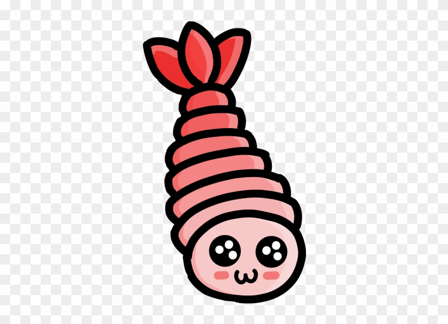 Kawaii Shrimp Shrimp Clipart (3429018) PinClipart