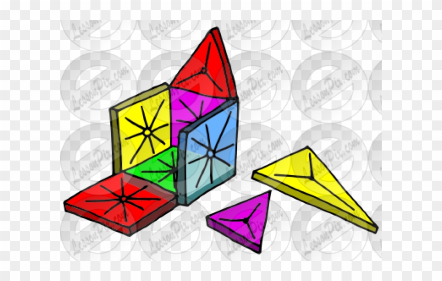 Tiles Clipart Magnetic - Magnet Tiles Clipart - Png Download