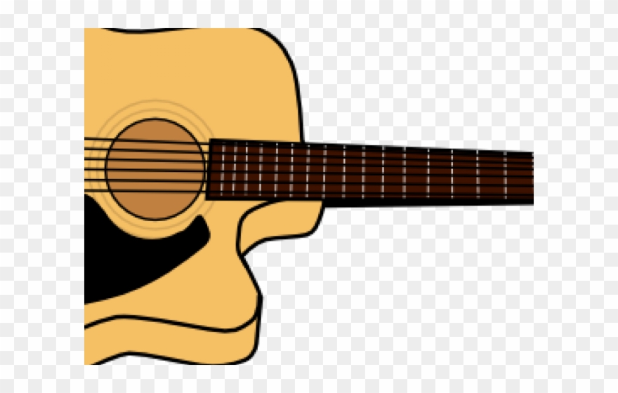 Acoustic Guitar Clipart Gitara - Acoustic Guitar Clip Art - Png Download
