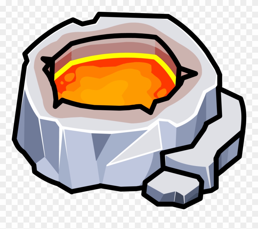 Hot N'cold Crater Clipart