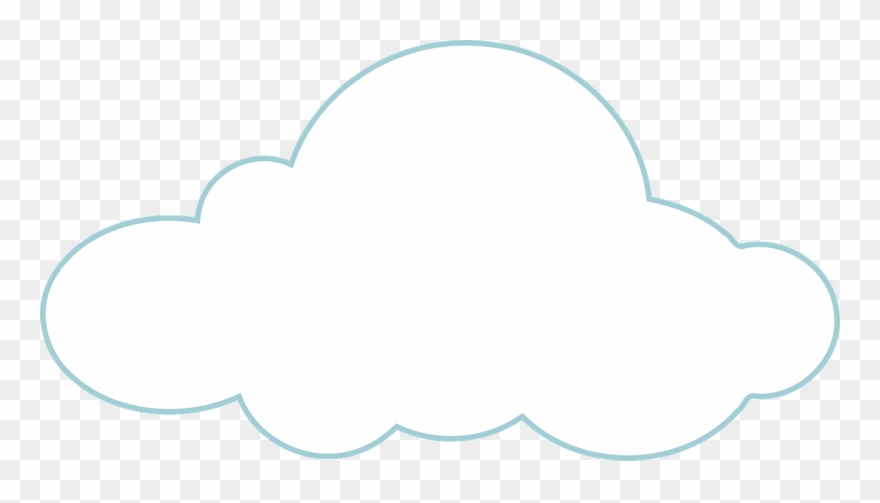 Cloud White Weather - White Cloud Vector Png Clipart