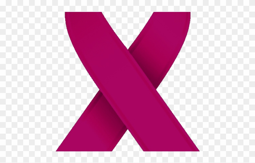 Ribbon Clipart Breast Cancer - Scarf - Png Download