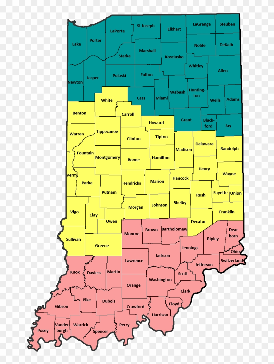 Breadcrumbs - Indiana Congressional District Map 2012 Clipart