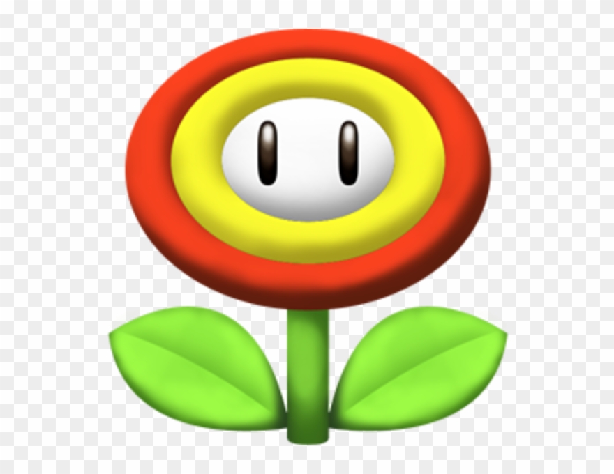 Super Mario Icons Flower Clipart