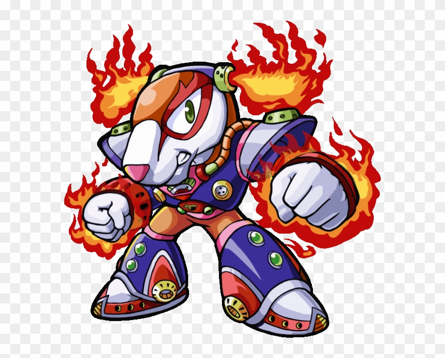 Flame Stag - Cartoon Clipart