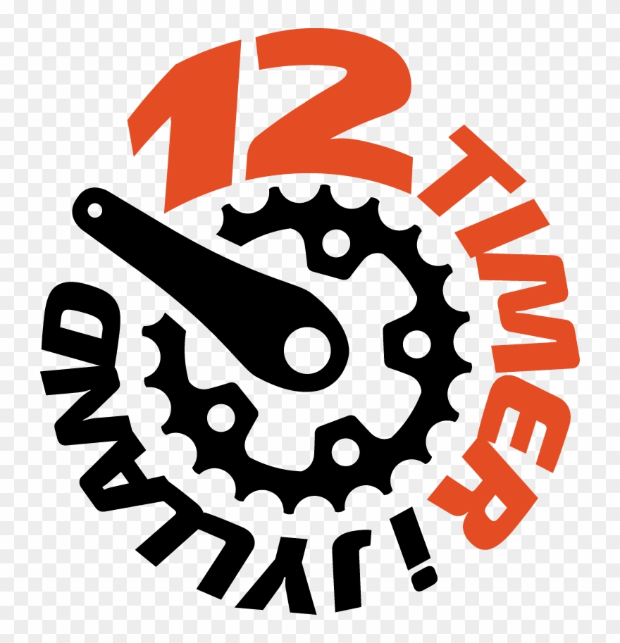 12timersløbet Logo Take2-orange - Illustration Clipart