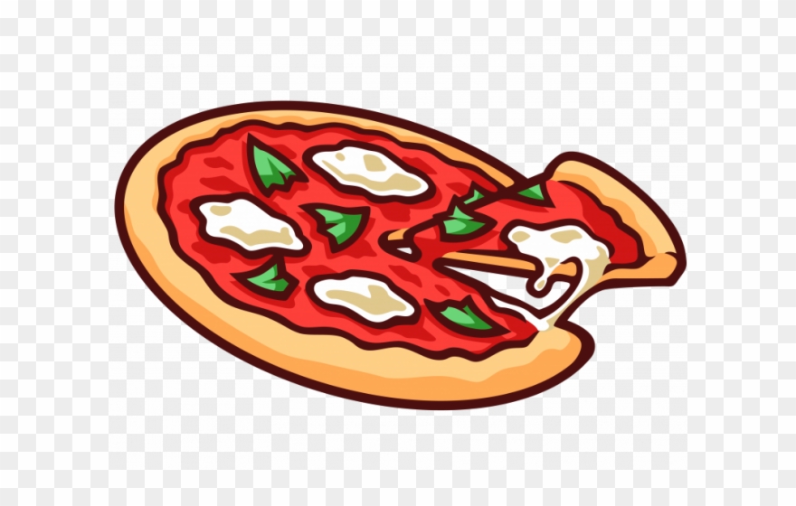 Italian Clipart Pizza - Pizza Cartoon Transparent Background - Png Download