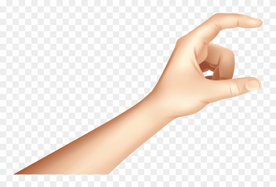 This Png File Is About Holding , Hand - Hand Holding Something Png Clipart