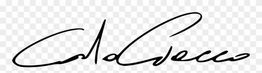 Carlo Cracco Firma - Firma Cracco Clipart