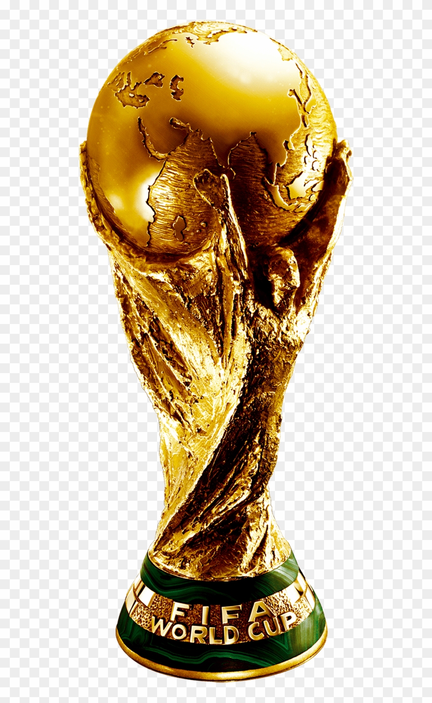 2018 World Cup Clip Art - World Cup 2018 Gold - Png Download