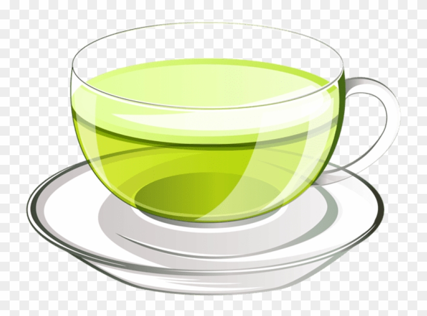 Free Png Download Cup Of Green Tea Png Vectorpicture - Green Tea Vector Png Clipart