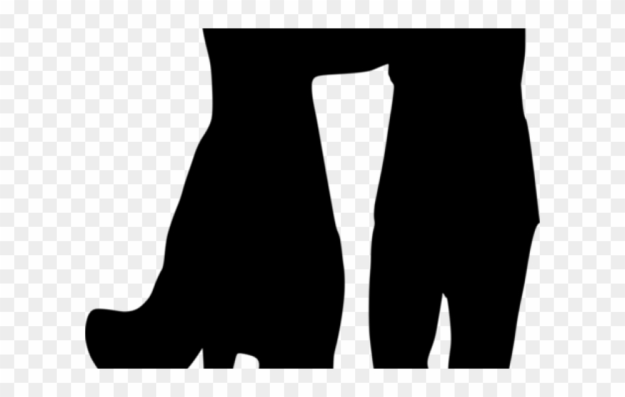 Silhouettes Clipart Ballroom Dancing - Shadow - Png Download