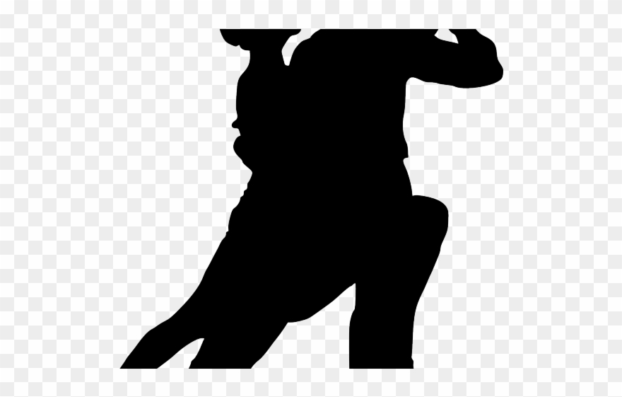 Silhouettes Clipart Ballroom Dancing - Silhouette - Png Download
