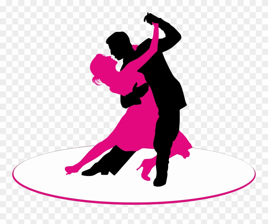 Ballroom Dance Dance Studio Salsa First Dance - Man And Woman Dancing Clipart
