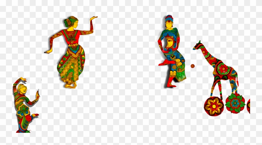 Cultures Of India - Illustration Clipart
