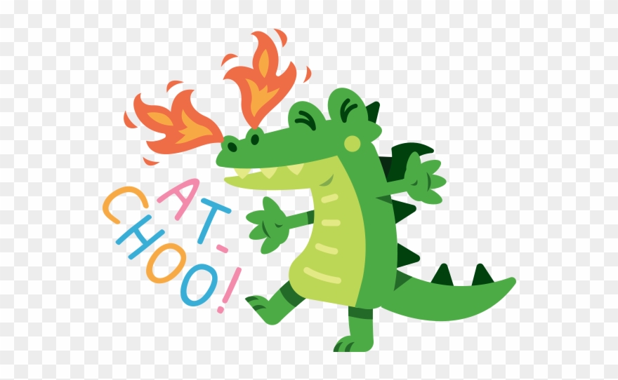 Cute Dancing Dragon Clipart