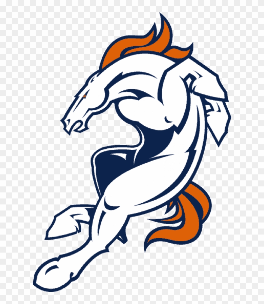 Denver Broncos Iron Ons - Denver Broncos Full Logo Clipart