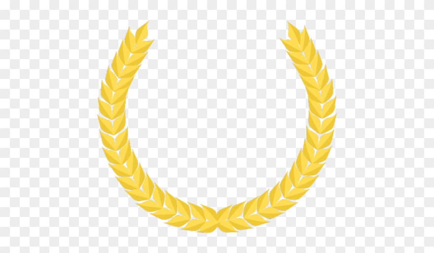 Golden Clipart Laurel Wreath - Png Download