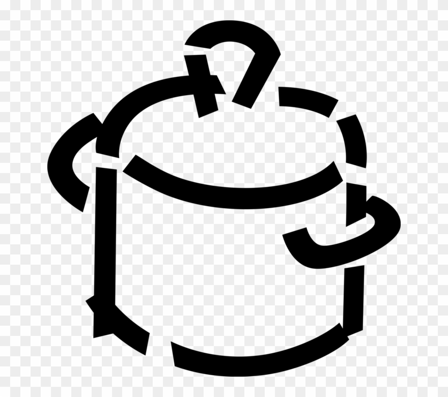 Vector Illustration Of Kitchen Kitchenware Stainless Clipart