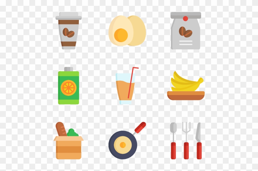 1,501 Free Vector Icons - Breakfast Icons Png Clipart