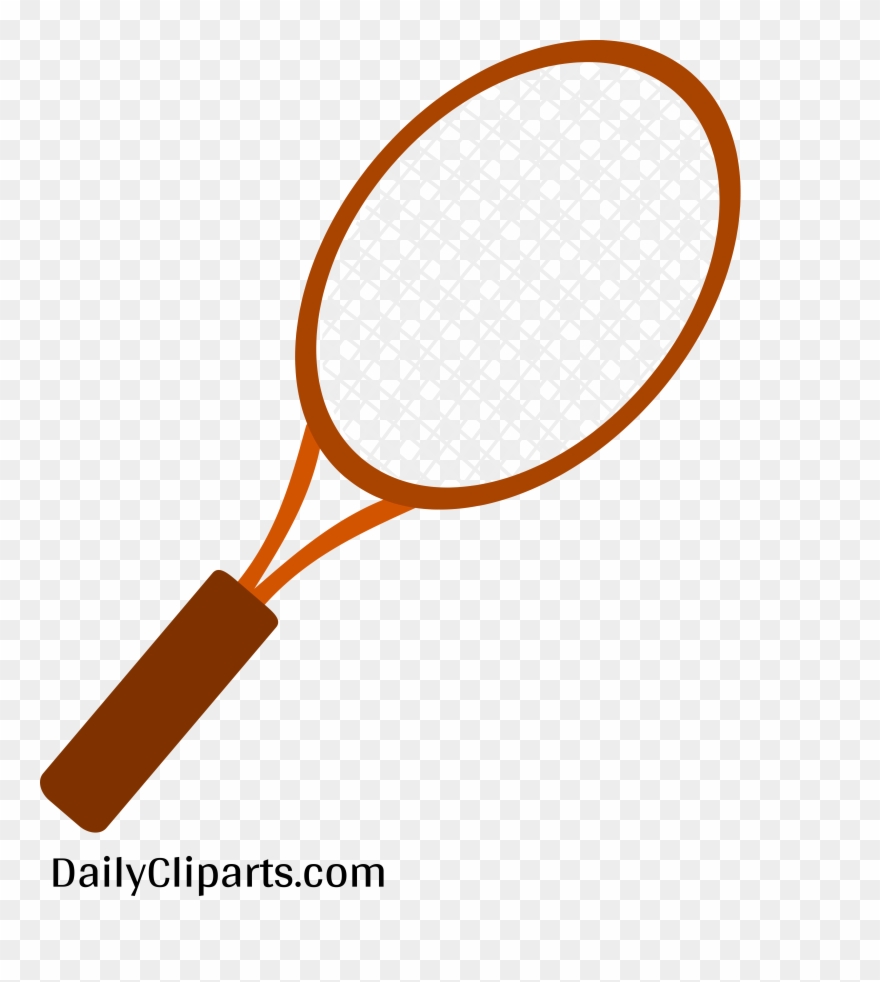 Tennis Racket Clipart Image - Tennis Racket - Png Download