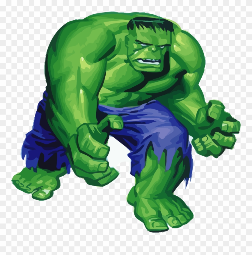 Hulk 1 Avengers - Hulk Vs Jolly Green Giant Clipart