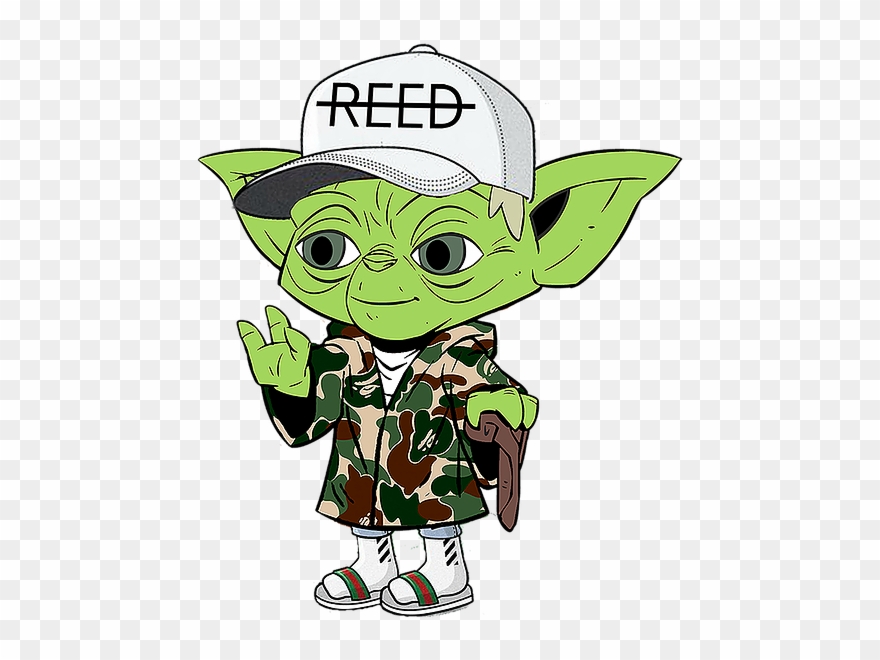 Yoda X Streetwear X Reed - Cartoon Clipart