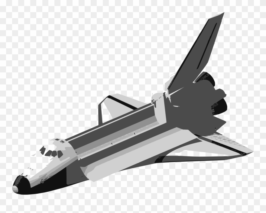 Big Image - Pesawat Ulang Alik Png Clipart