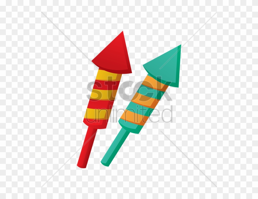 Rocket Clipart Cracker - Crackers Vector - Png Download