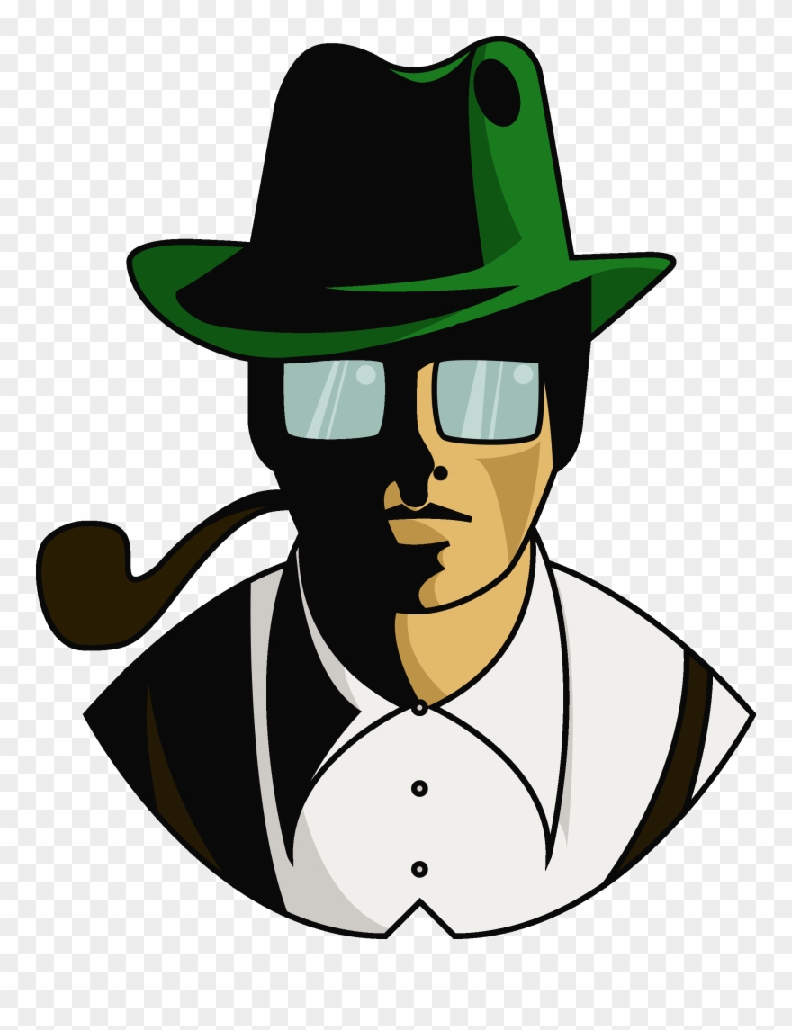 Personnage Du Détective Gamer Clipart