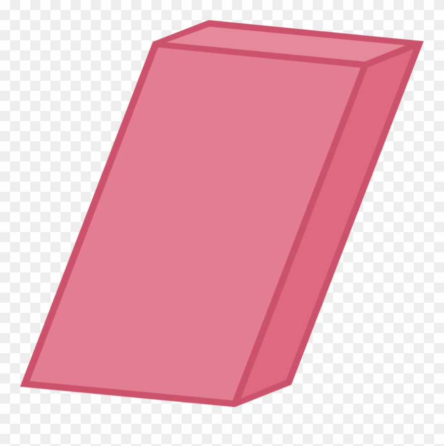 Battle For Dream Island Eraser Body Clipart