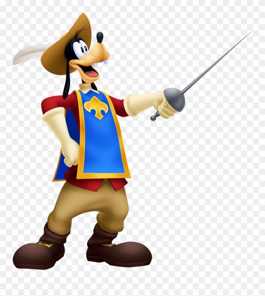 Рay Attention To Kingdom Hearts 3d Clipart - Mickey Mouse Los Tres Mosqueteros - Png Download