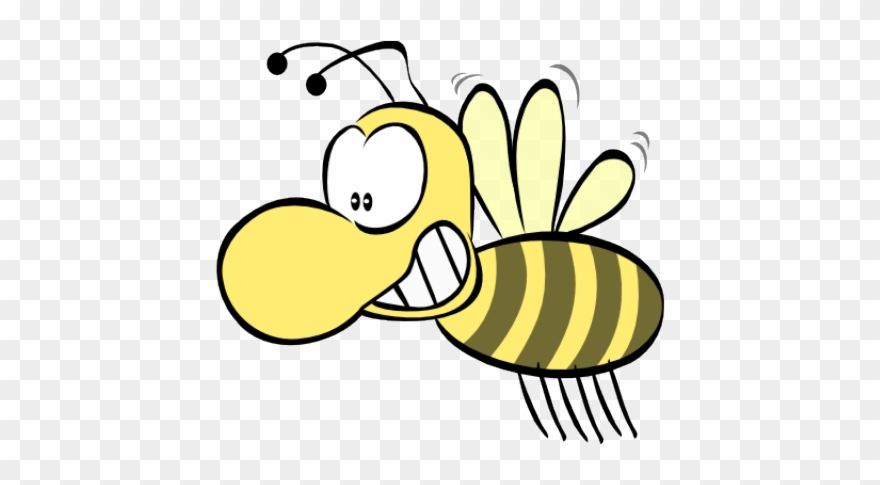 Trophy Clipart Spelling Bee - Cartoon Bee - Png Download