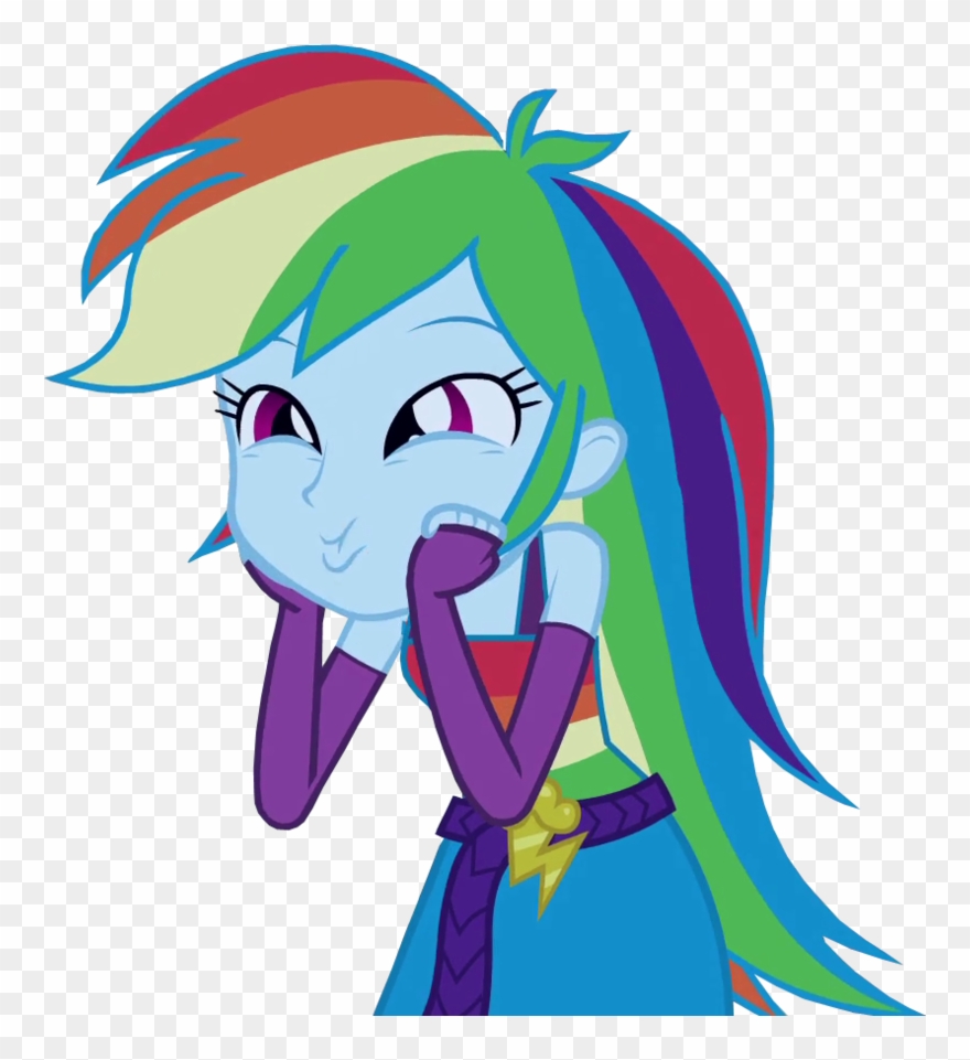 Rainbow Dash Equestria Girls Png Pic - Mlp Equestria Girls Baby Rainbow Dash Clipart
