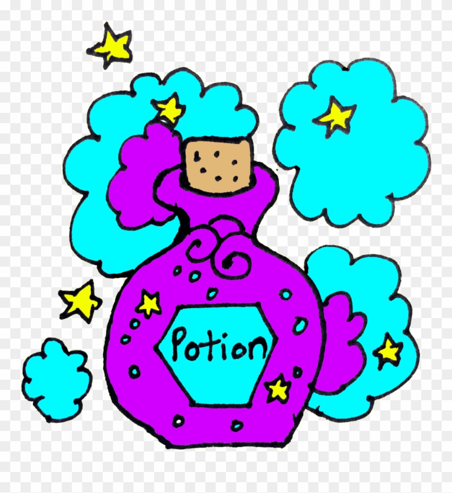 Magic Potion In Color Clipart
