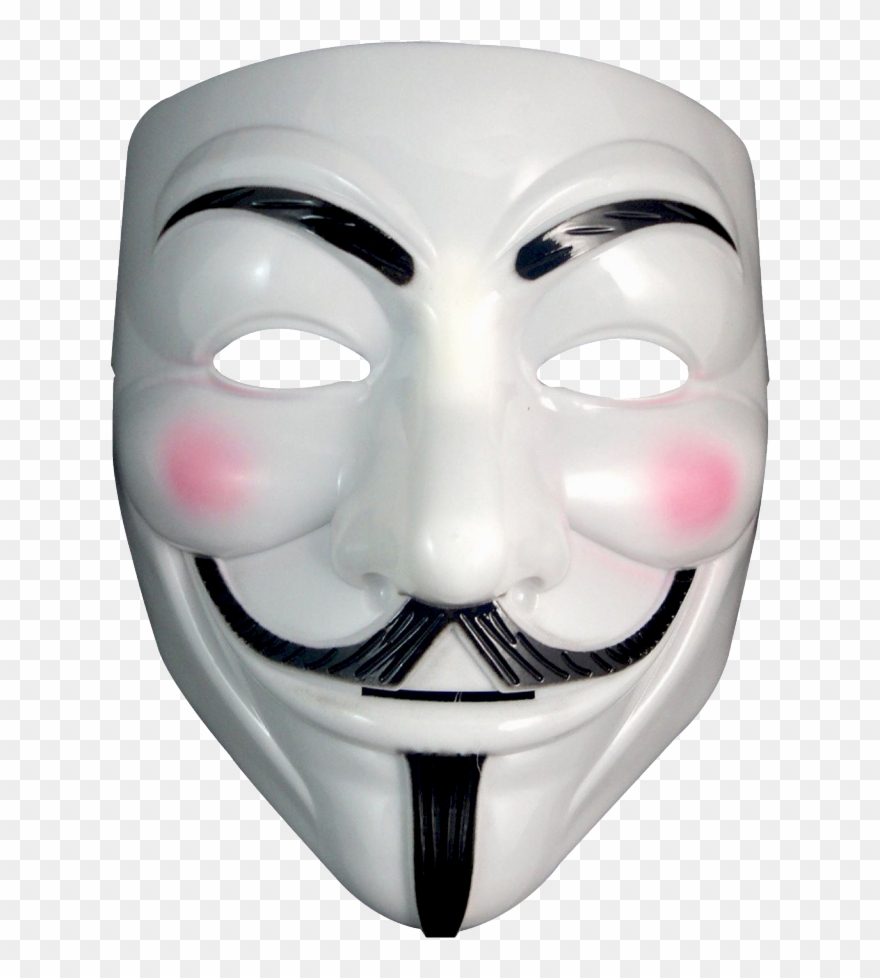 Transparency Mask - Anonymous Mask Png Clipart