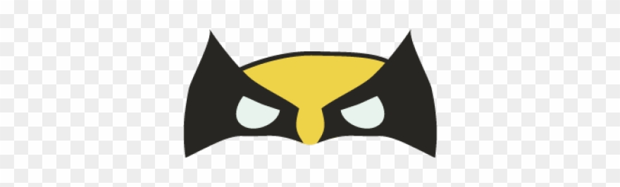 Batman Mask Clipart Wolverine Mask - Wolverine Mask Png Transparent Png