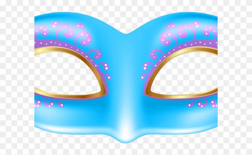Carnival Mask Clipart Pink - Png Download