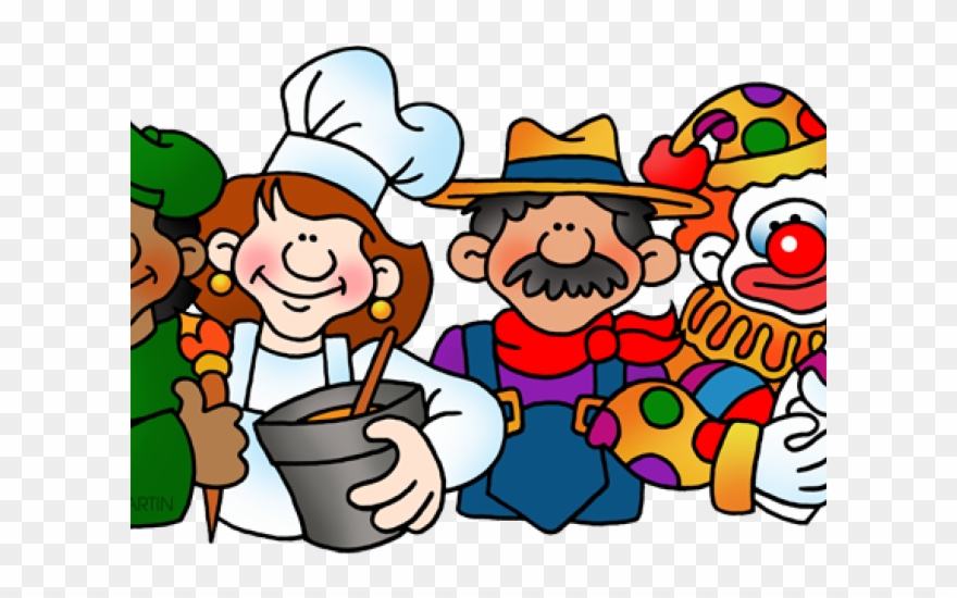 Jobs Clipart Phillip Martin - Community Helpers Clipart Png Transparent Png
