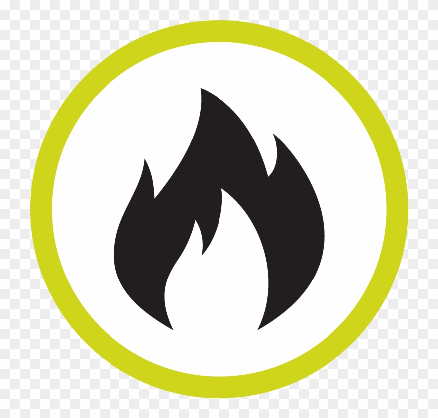'maruschka Knows Her Job, She Is Competent And Made - Fire Clipart Grey - Png Download