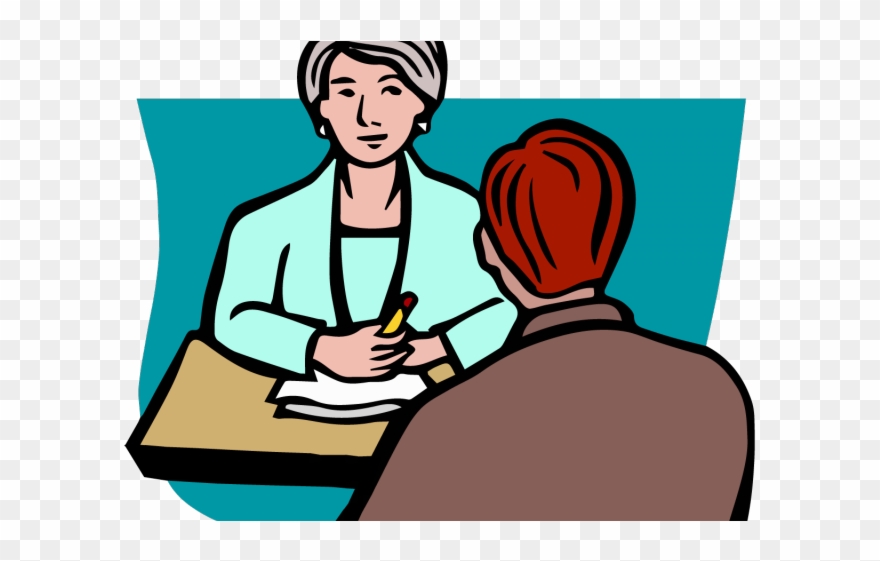 Interview Clipart Parent Interview - Research Interview Gif - Png Download