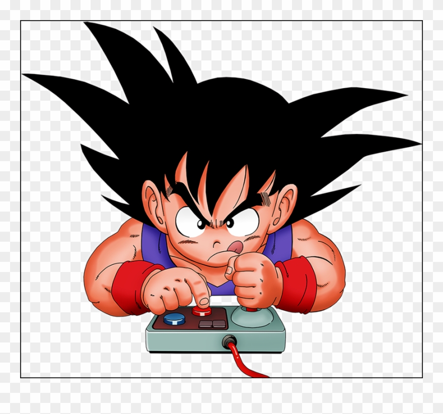 888 X 790 10 - Kid Goku Gamer Clipart