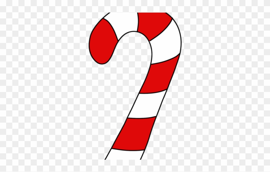 Candy Cane Clipart Newsletter - Candycaneclipart - Png Download