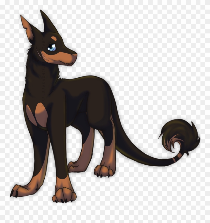 Great Dane Sized - Dobermann Clipart