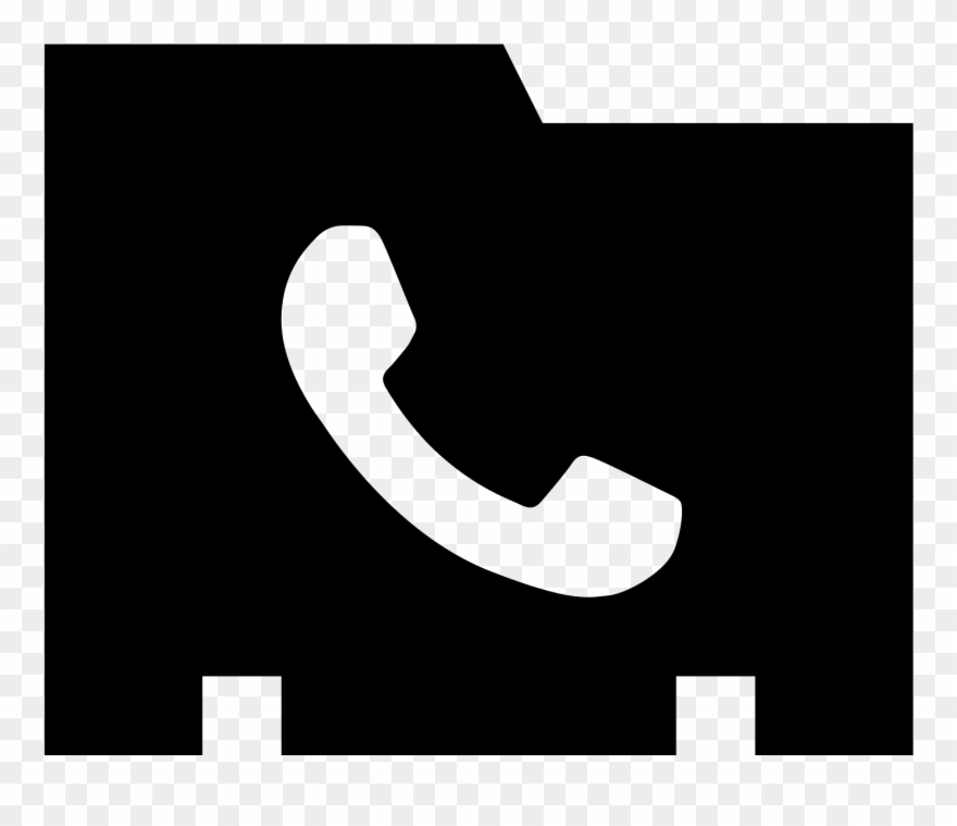 Phone Contact Icon Clipart