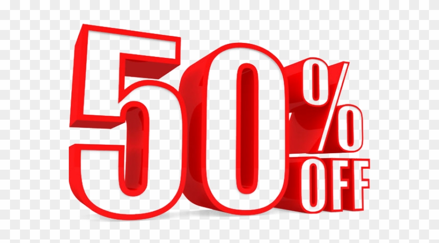 50% Off Clipart Png - 15 Off Transparent Png
