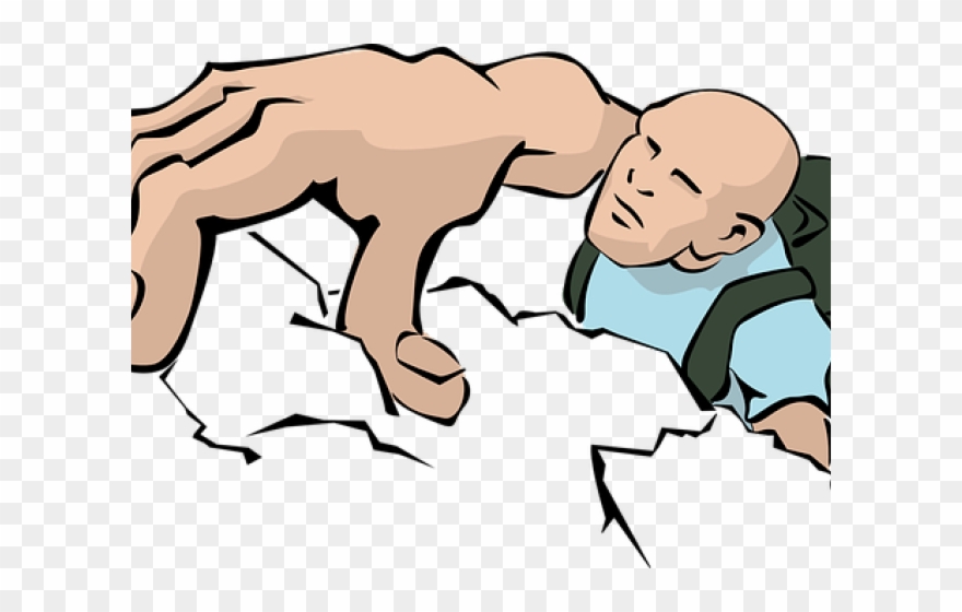 Climbing Clipart Female Mountain Climber - Rock Climbing - Png Download