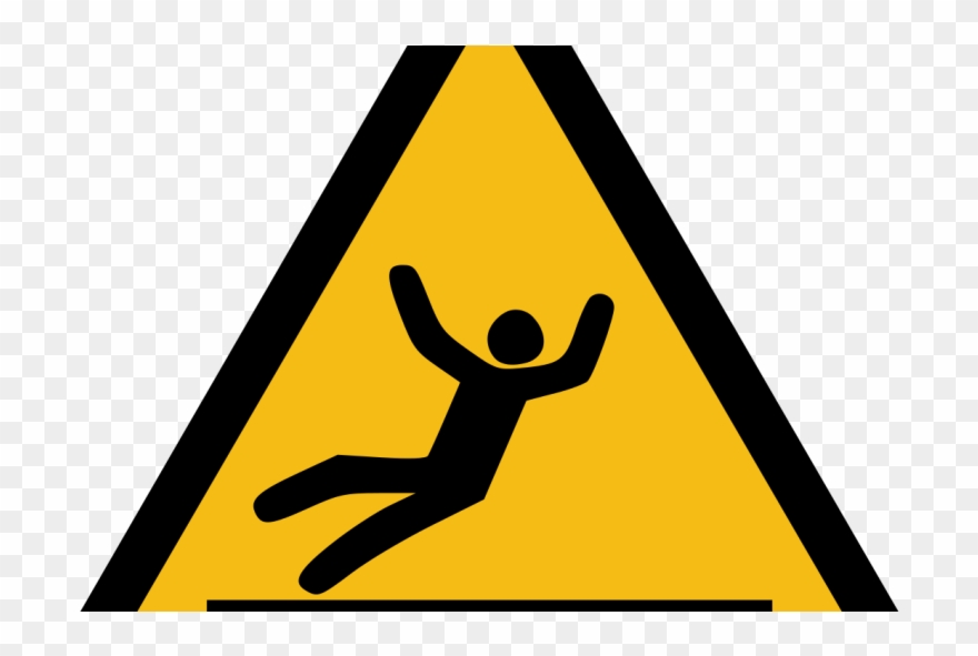 Avoiding Trips And Falls - Slips Trip And Falls Icon Clipart