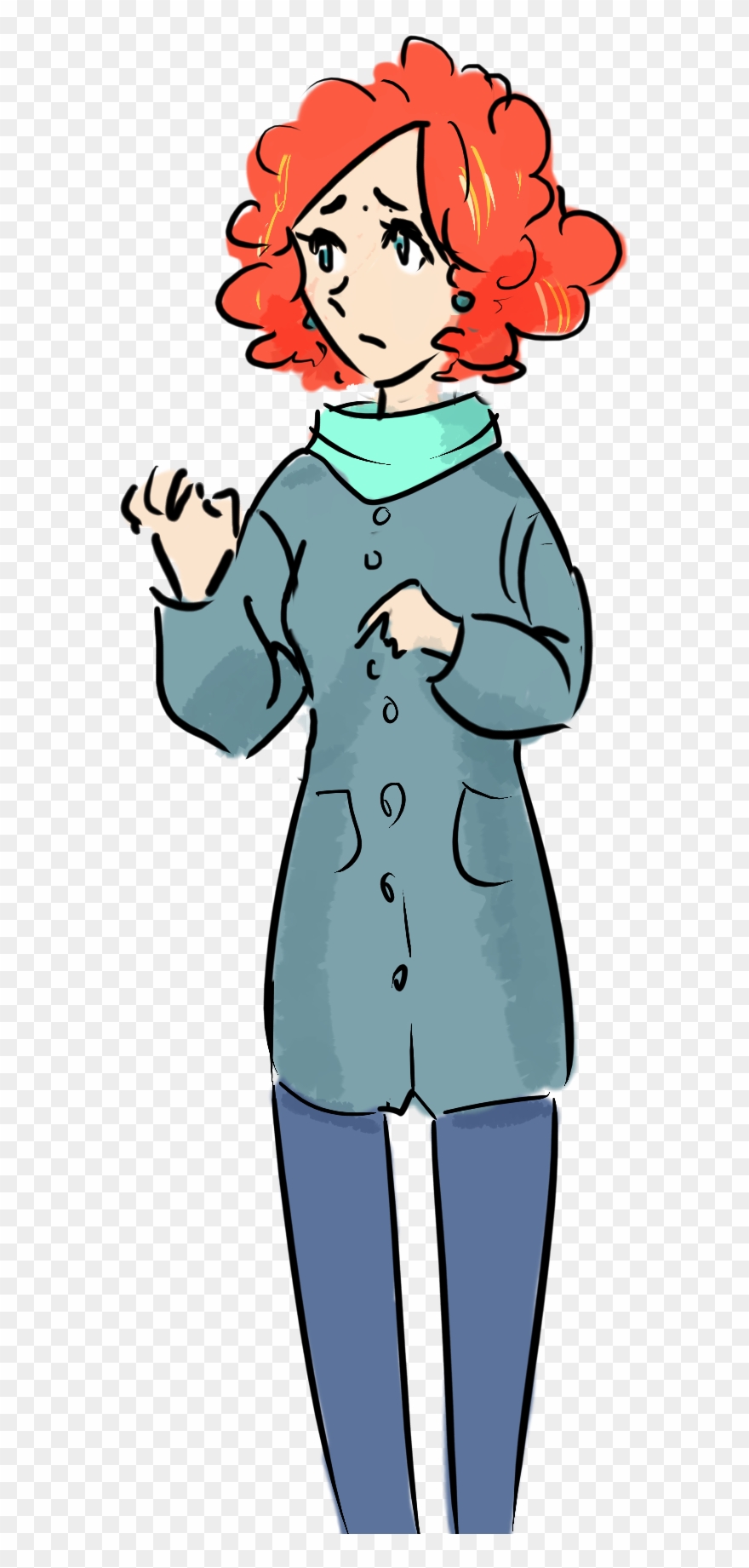 15 3 Girl - Cartoon Clipart